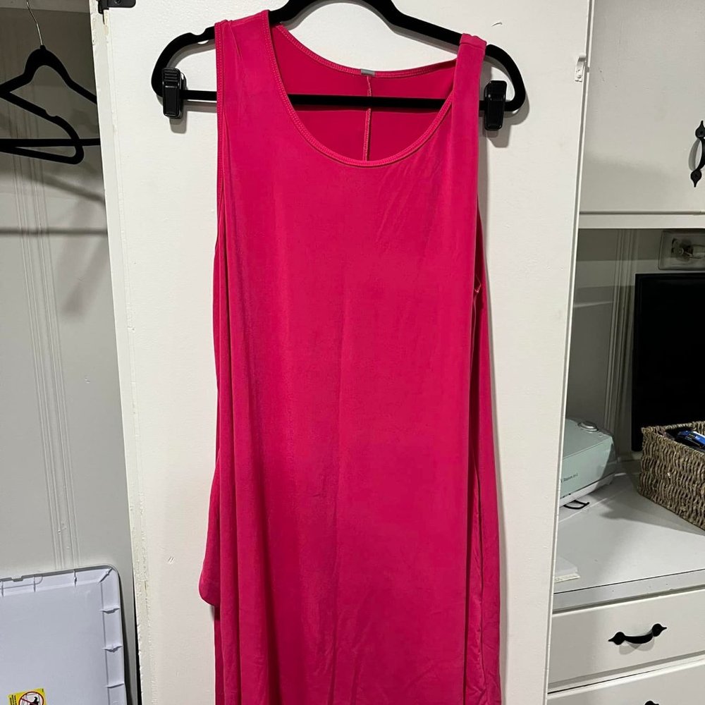 PINK TANK DRESS